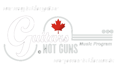 Guitars Not Guns Canada Logo